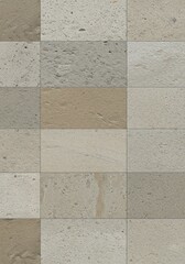 Naklejka premium Abstract Background Gray Brown Beige Stone Tile Texture