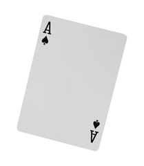 spades card playing isolated element
