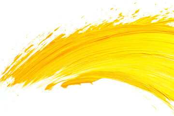 Abstract yellow brush strokes background