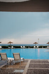 Stormy Tranquility by the Poolside – Menorca, Balearic Islands