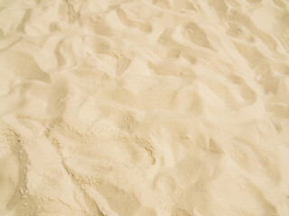 Nature travel background, sand beach close up texture summer desert zen garden coast ocean for...