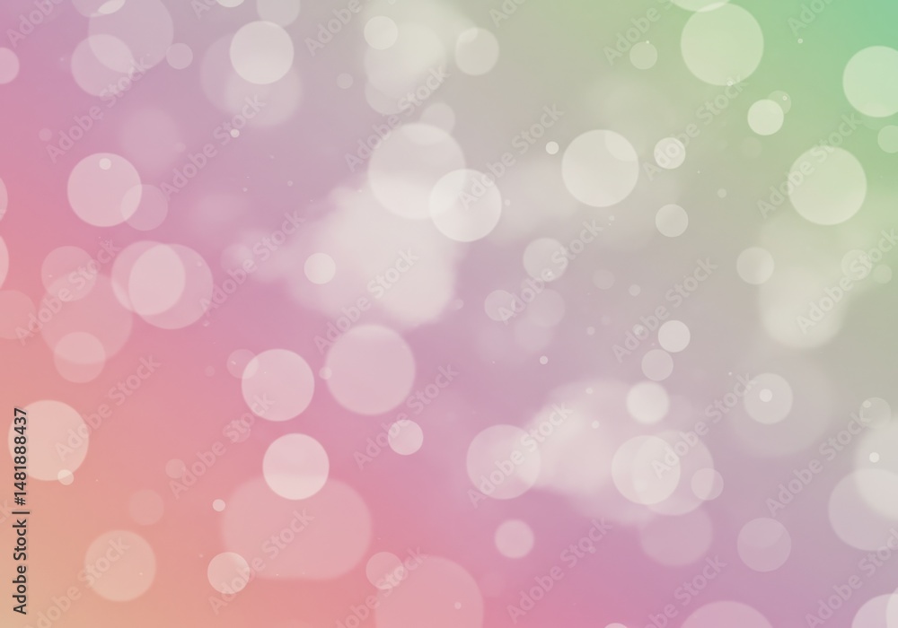 Poster abstract background illustration bokeh blur colorful gradient light soft texture