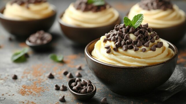 Creamy Chocolate Dessert Bites