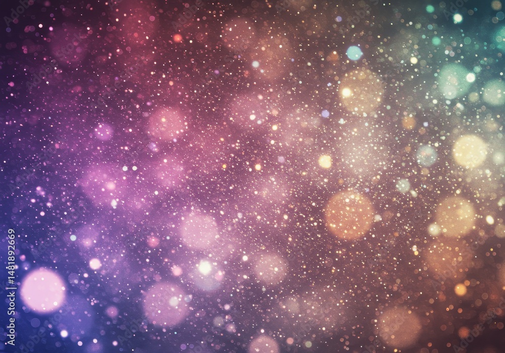 Poster abstract background image with colorful glitter and sparkle