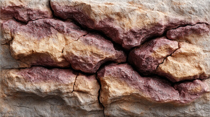Rough, old, brown tree bark texture shows a natural abstract pattern on the textured wood surface