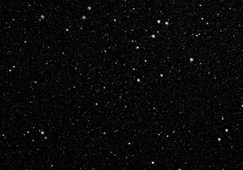 Fototapeta premium Abstract Background of Sparkling Stars on Dark Night Sky