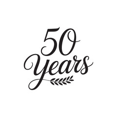 50 years calligraphy hand lettering