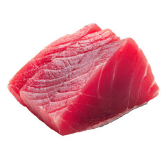 Fresh Tuna Slices - Exquisite Raw Seafood , isolated on white background png
