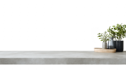 Blank granite table die cut mock up for free product advertisement.