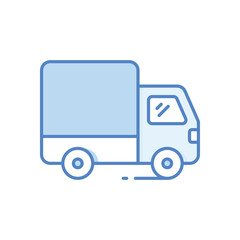 Delivery Truck Vector icon