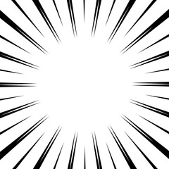 Comic Action Speed Frame