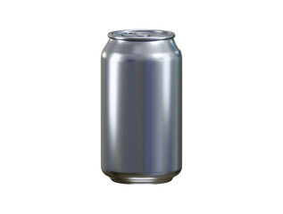 Aluminum Soft Drink Can 3d render concept of deal for beverage marketing, refreshing summer drinks can 3d vector illustration