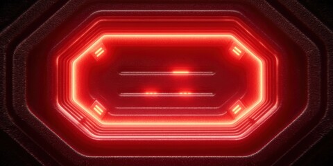 Enhancing home security with a glowing digital lock biometric access control and smart home technology under led light