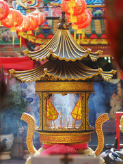 Incense Burner at a Chinese Buddhist Temple