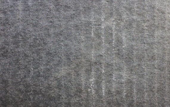 Print to test black toner , Black paper texture background.