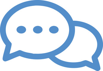 Chat Bubble Icon Vector – Speech Message Symbol for Communication Apps