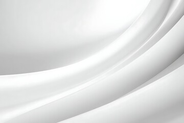 White abstract background with smooth gradients and crisp edges.