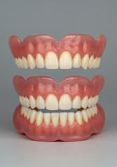 Fototapeta premium Complete Denture Prosthetic Tooth Set