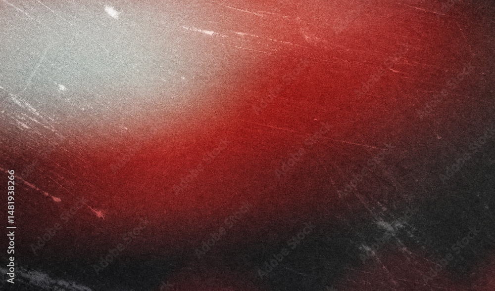 Poster red to black spot , color gradient rough abstract background shine bright light and glow template em