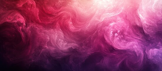 Obraz premium Pink Abstract Clouds Swirl