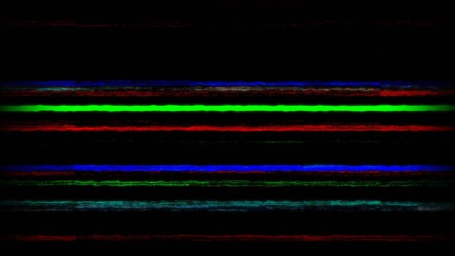 Colorful Glitch Overlay