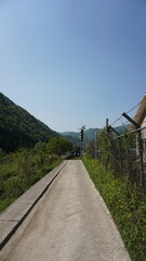 산과 하늘