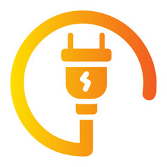 plug Gradient icon