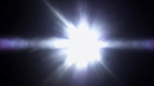 Rapid white camera flashes firing randomly on a black background, paparazzi style