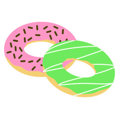 Donuts with Sugar Frosting