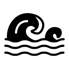 wave Solid icon