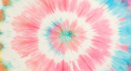 Abstract Tie Dye Swirl Background