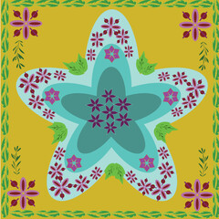 abstract floral background