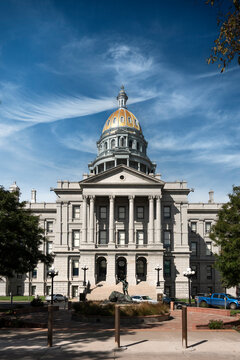 Colorado State Capitol Building In Denver