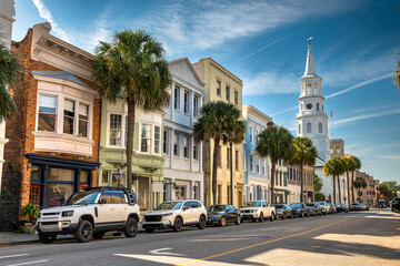 Charleston, South Carolina downtown shopping District