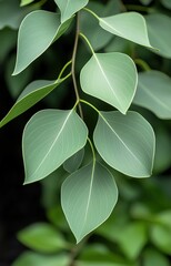 close up of green leaf