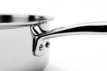 Metallic pot minimalist kitchenware image