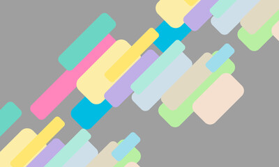 colorful pastel abstract square background 