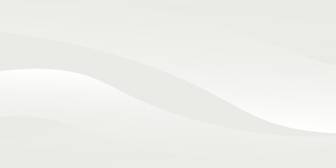 Modern white background with gradient color and artistic dynamic line decoration abstract simple art