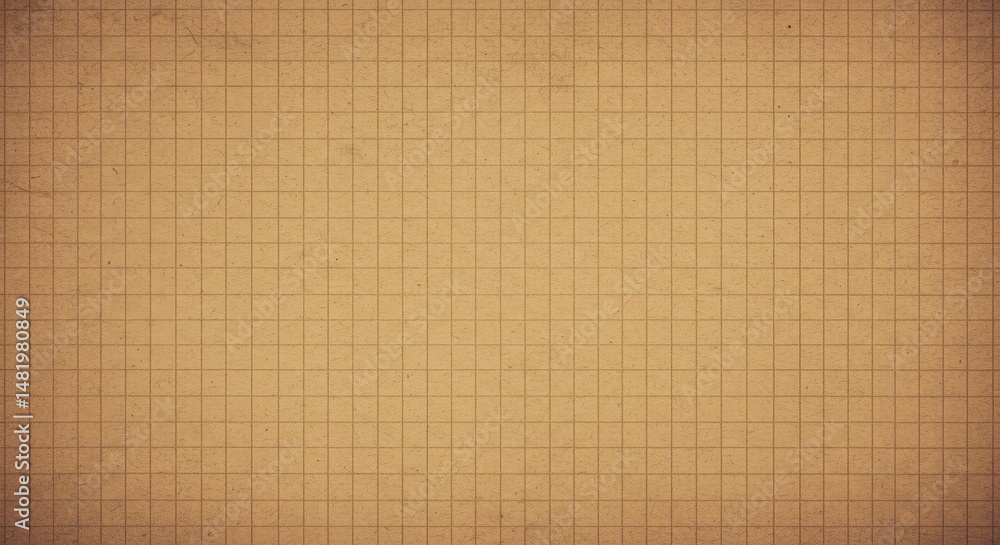 Poster brown textured background grid pattern