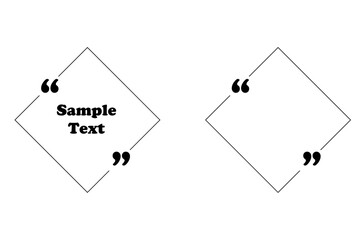 中にテキストを入れるための吹き出し（Text Bubble, Quote form）
