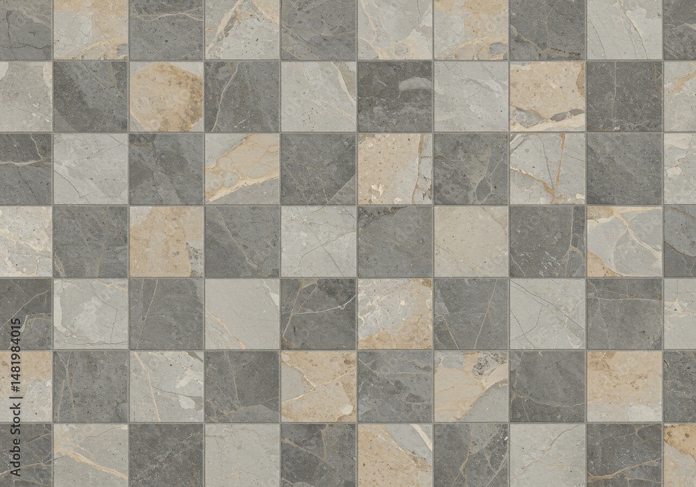 Aufkleber checkered tile background texture pattern