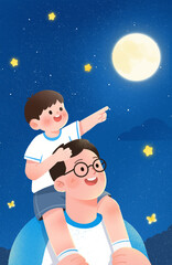 the boy and the moon
