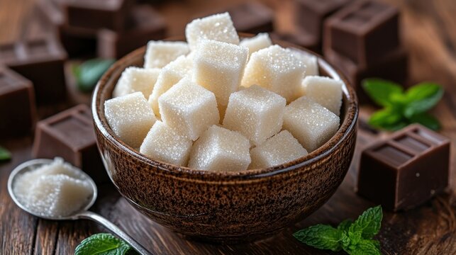 Sweet Cubes in a Bowl
