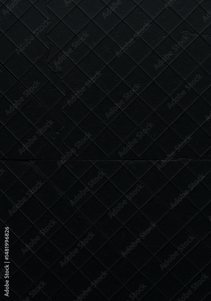 Poster dark abstract background with subtle glitter diamonds