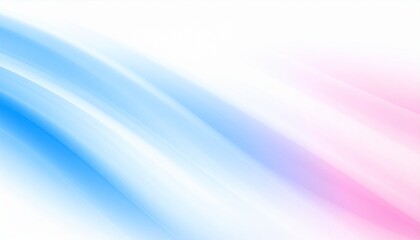 Obraz premium Abstract background of soft colorful lines in shades of blue pink and white
