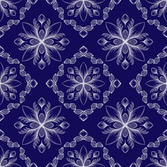 Seamless floral patterns 