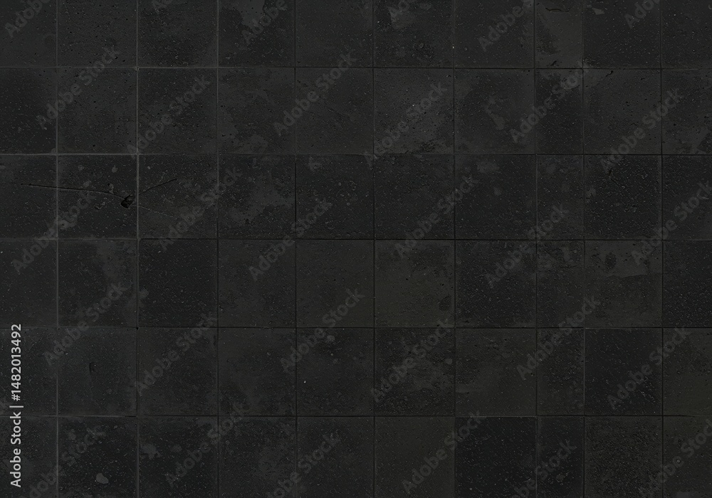 Poster dark gray textured background: abstract tile pattern