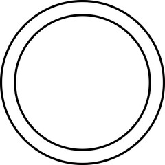 Rolling cutting board icon. Dough vector for web isolated on transparent background. Element for culinary designs web and app.