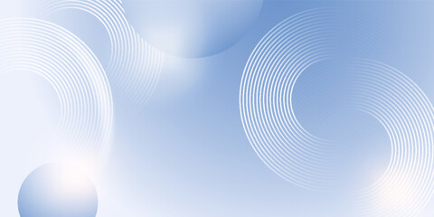 Abstract blue background with soft gradients and circular line patterns, modern and clean design ideal for technology, business, or presentation use.