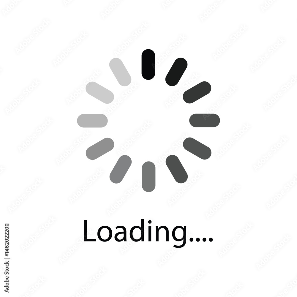 Poster loading and buffering symbols icon collection for websites and app. loading icons and progress bar i